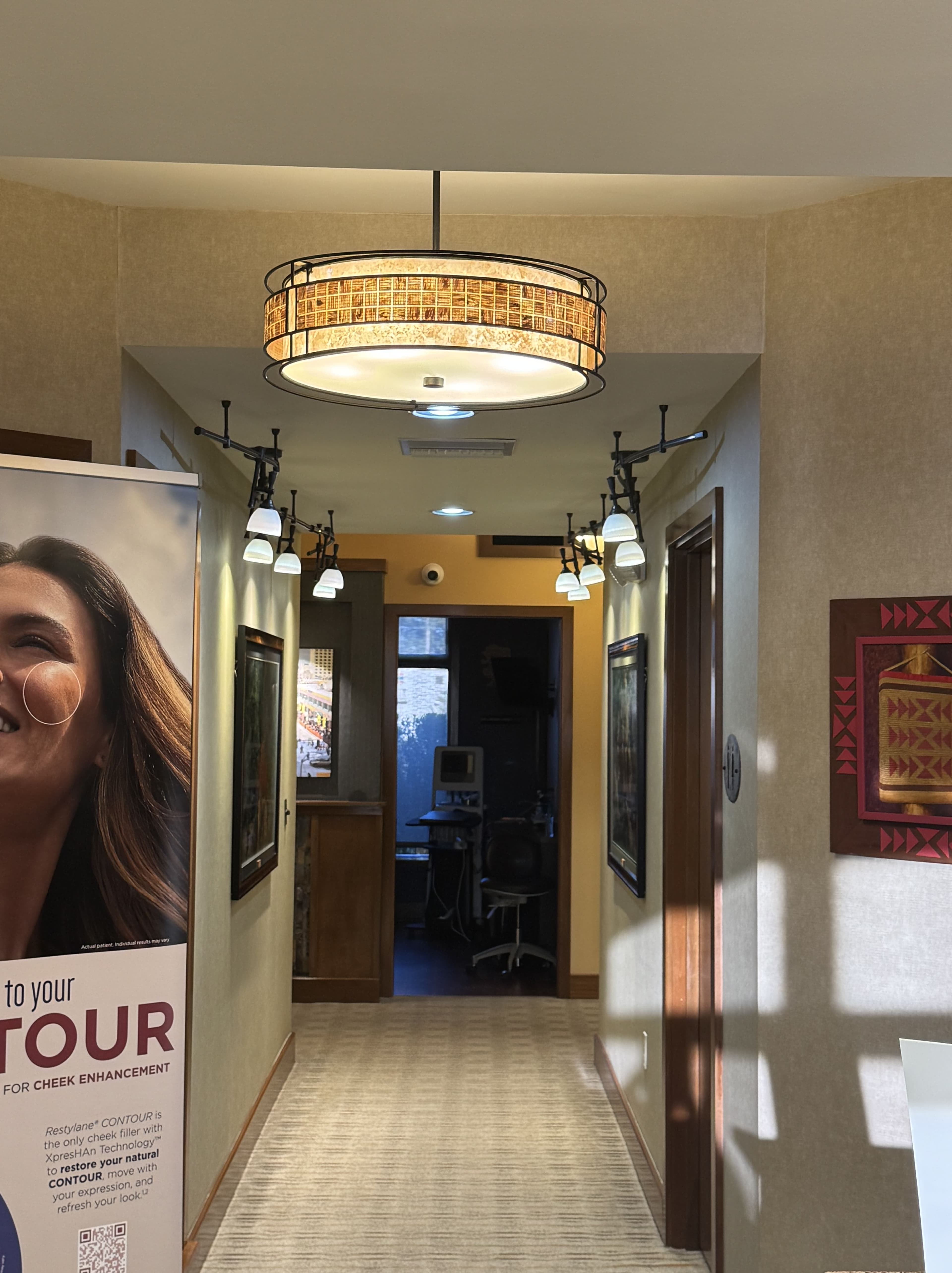 Professional dental team workspace