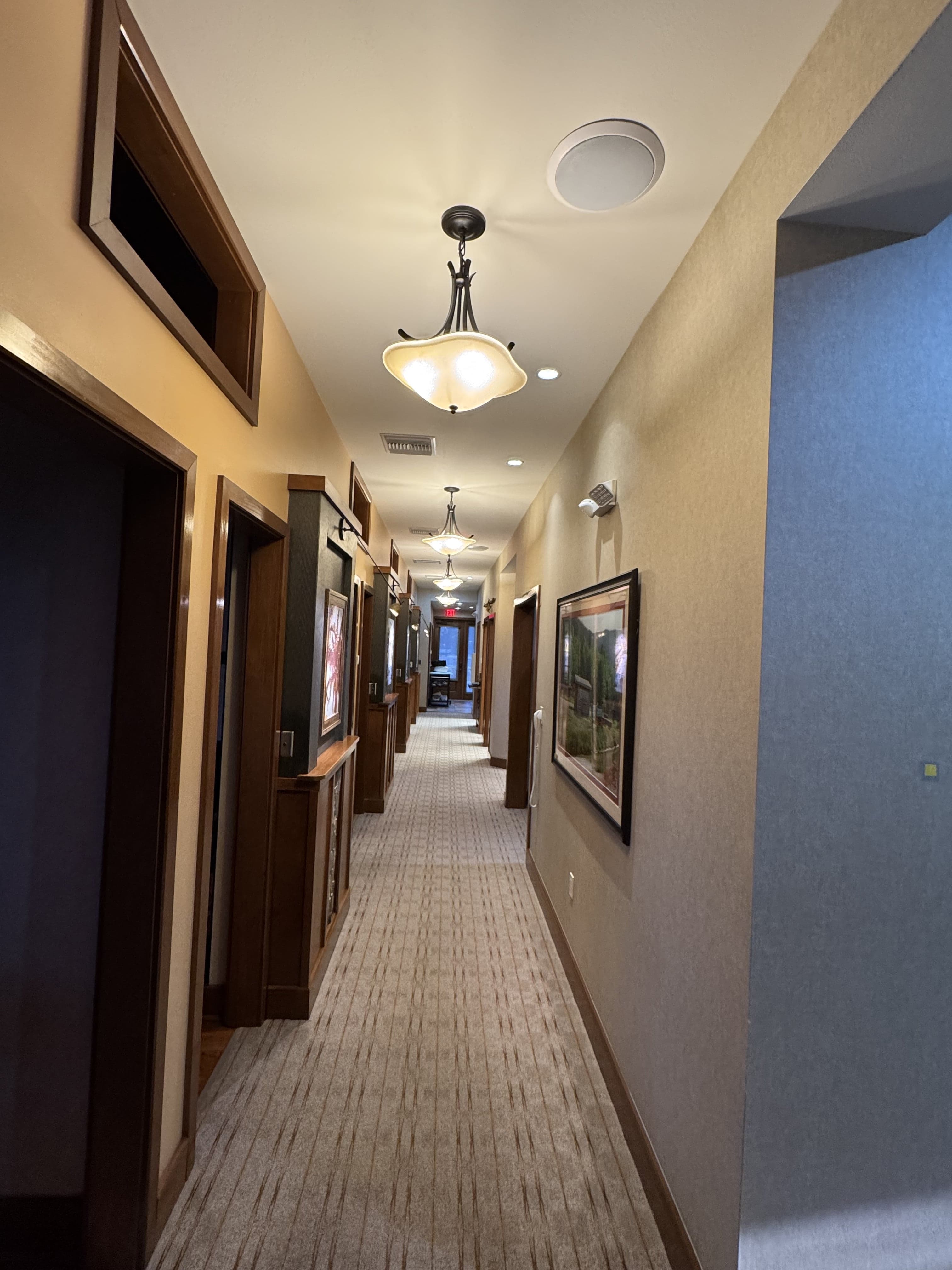 Modern treatment area