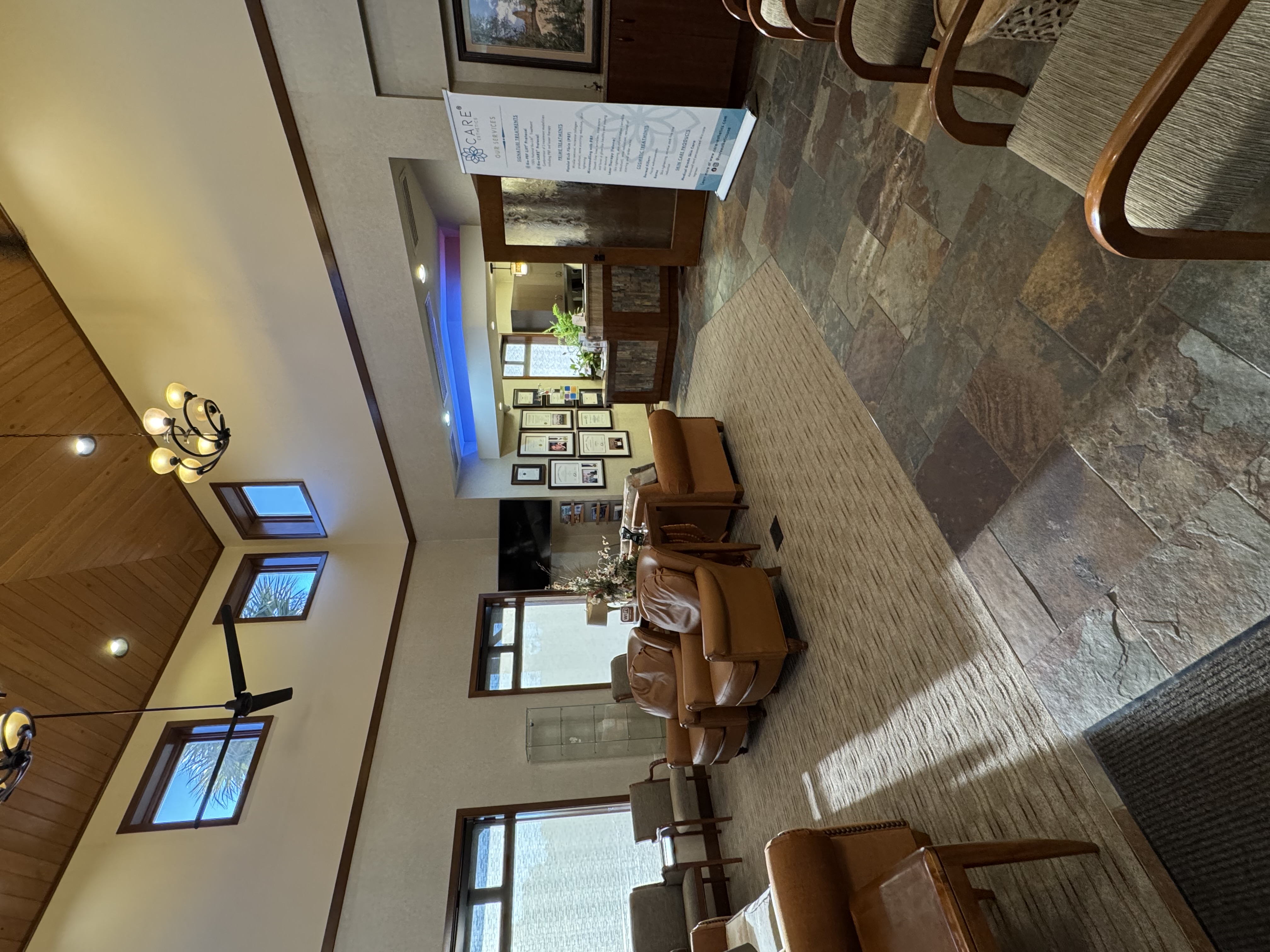 Comfortable treatment room