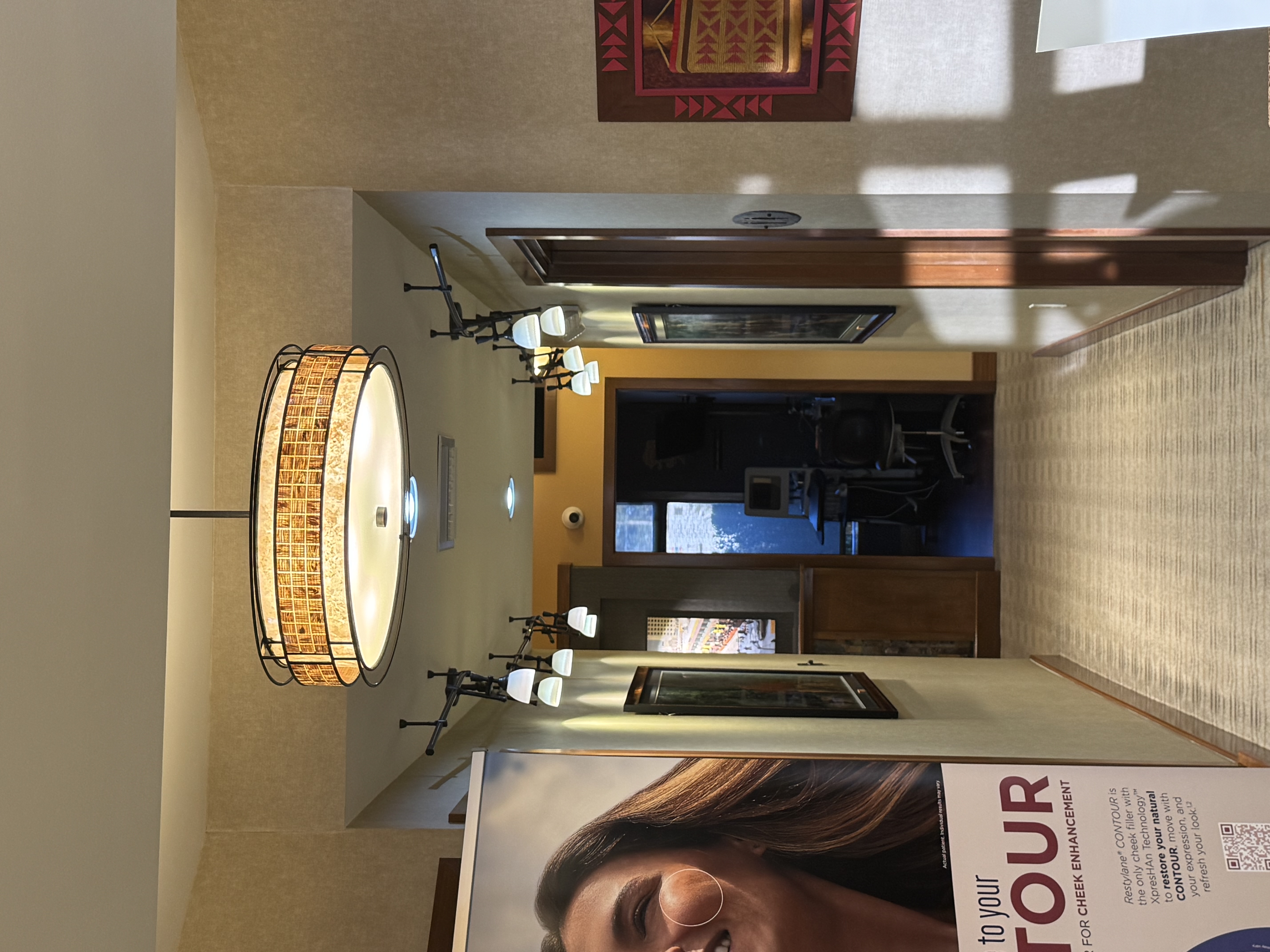 Professional dental team workspace