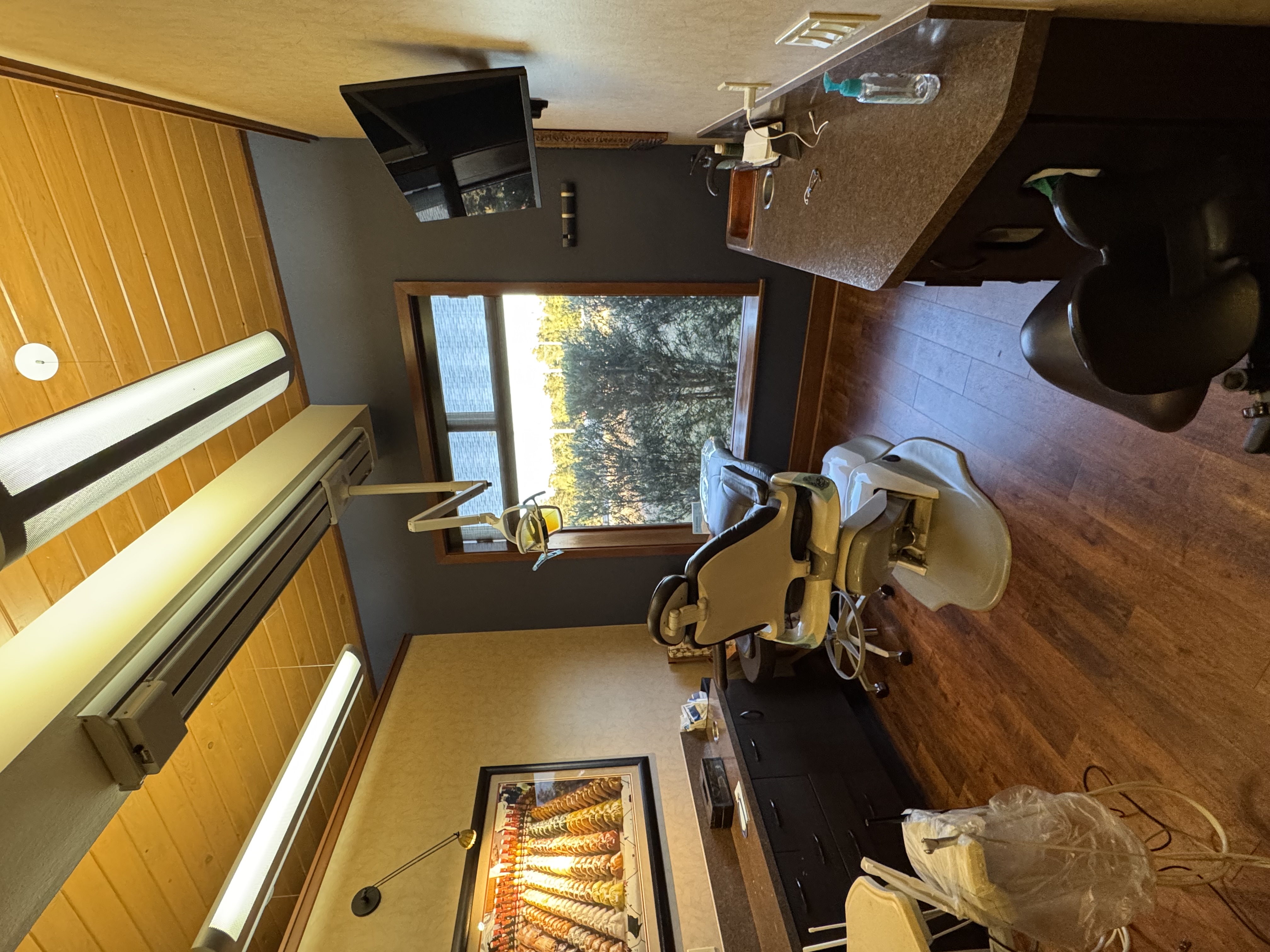 Spacious comfortable waiting area